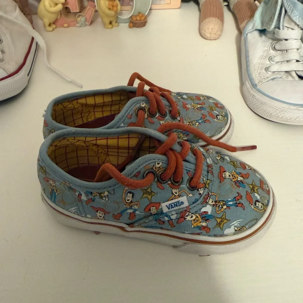 Vans Kids Sneakers Toy Story Jessie Blue and Brown